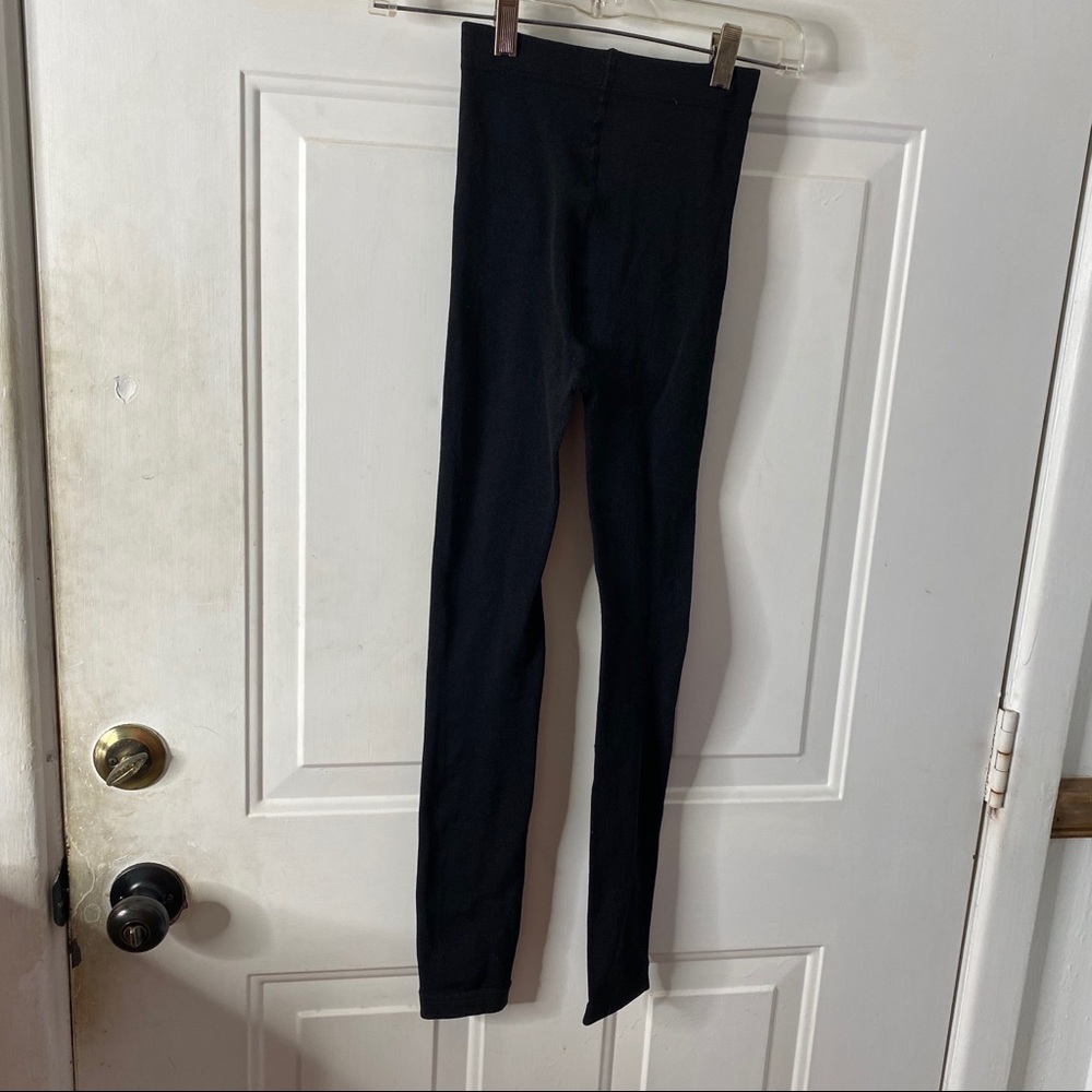 Timberland fleece black leggings  S/M